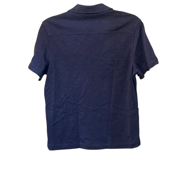 UNTUCKit Sapori Camp Blue Collar Short Sleeve Button Front Casual Shirt Small - Picture 4 of 7
